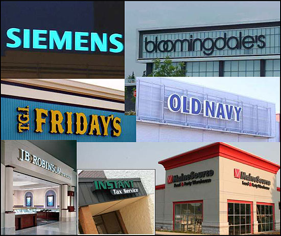 Led and Neon Lit Channel Letters